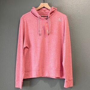 Rhoback Heathered Pink Hoodie